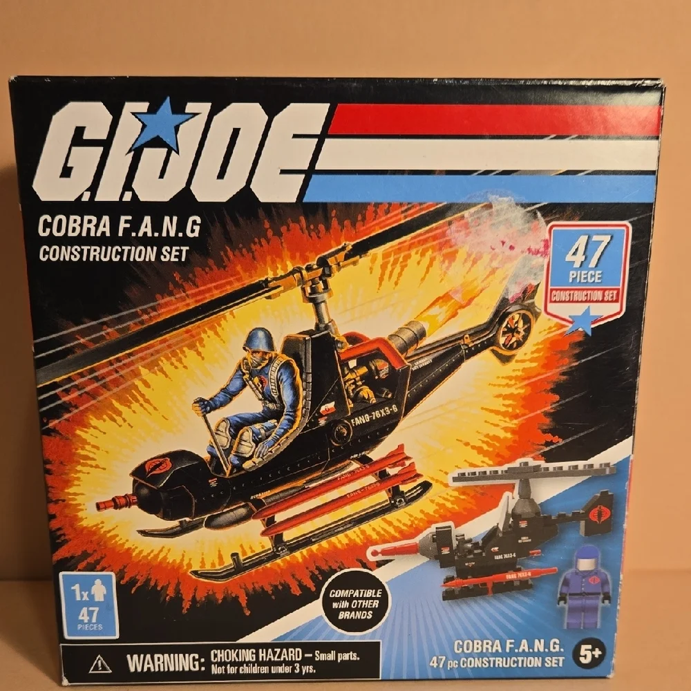 GI Joe Cobra FANG Construction Set Commander Figure 2021